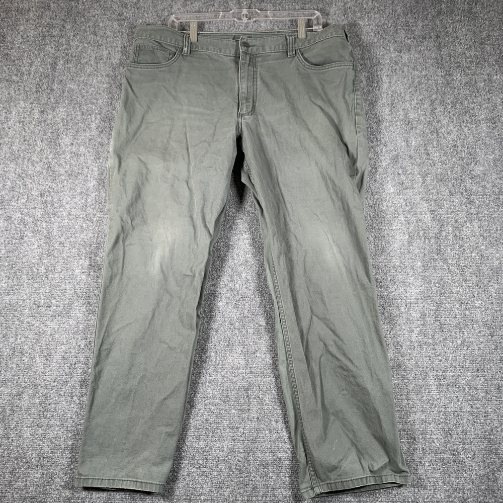 Carhartt Pants Mens 38x30 Green Rugged Flex Relaxed Fit 5 Pocket Workwear